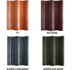 Báo giá ngói tráng sứ lợp nhà cao cấp